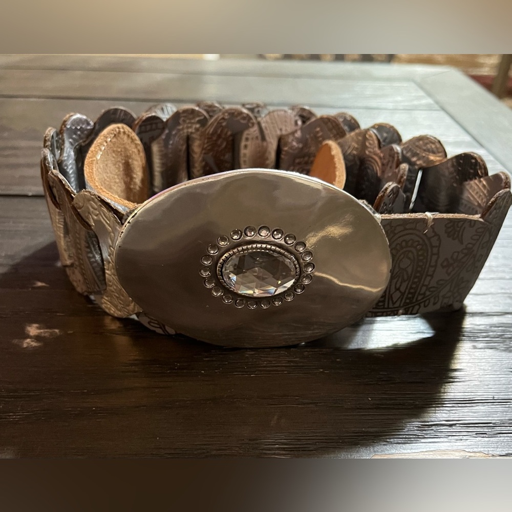 Silver Chico’s Belt